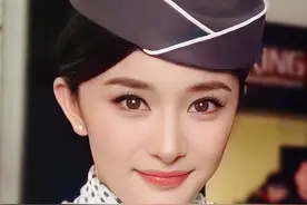 10位女星空姐造型，看到刘亦菲的时候，不愧是神仙姐姐图片