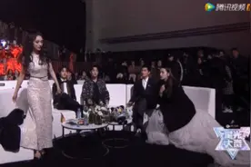 大赏：杨幂热巴互相搀扶跑比谁都快，赵丽颖拒绝王一博自己拎裙子图片