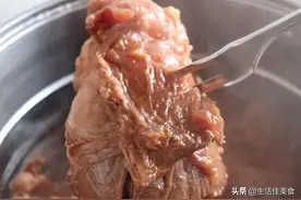 厨师长教你酱牛肉的家常做法，色泽红润，好吃到停不下来，贼过瘾图片
