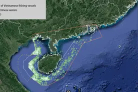 还能更过分吗？几百艘越南渔船都快到海南岛了图片
