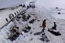 现实版“绝地求生”：坠机后，他们靠“同伴”在雪山生存了70天图片