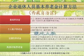 西藏2021年养老金调整方案公布，定额113元，还有这些调整方式图片