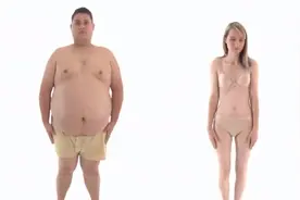 84斤瘦子和308斤胖子交换饮食，一顿抵三顿，睡着还要被迫吃宵夜图片