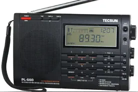 淄博市调频电台一览表（21年10月），德生PL660收音机接收图片