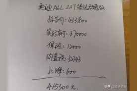 送给自己35岁的生日礼物，喜提奥迪A6L 45TFSI，这个价格贵了吗？图片
