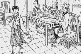 故事：穷汉妙答四题，喜娶富家千金图片