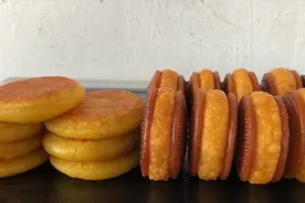 儿时零食，脆香软糯南瓜饼，百吃不腻，自己在家做，出锅就吃光图片