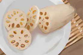 美文赏析：桂花藕图片