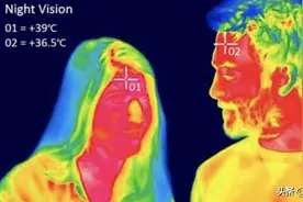 看到热成像的画面才知道：如果手机装热成像社交将变得很尴尬图片