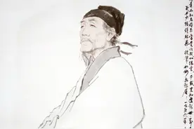 课文中的杜甫，竟是作者自画像，著名画家蒋兆和先生作品欣赏图片