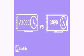 有人拿当今最强GPU A6000和3090做了性能对比，网友：都买不起图片