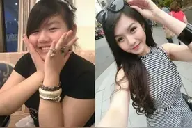 大一到大四对比照走红，“村姑”变“女神”，网友：这是同一人？图片