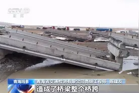 青海地震致高架桥坍塌似“多米诺骨牌”专家：初步计划原位重建图片