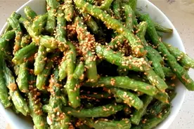 无丝豆别再炒着吃了，试试这种做法，简单易学、美味可口图片