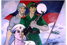 没有海岸线的弱国老挝，为何拥有一支不可小觑的海军力量？图片
