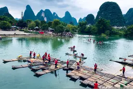 桂林山水不离分；来桂林，必定要游漓江水，更应征服几座山（上）图片