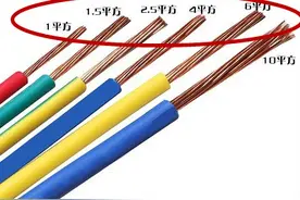 家里4平方够吗？老电工解析1、1.5、2.5、4、6平方电线图片