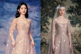来欣赏大湾区晚会上女明星礼服的集合吧图片
