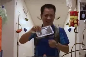 赞！航天员穿安踏鞋跑出“太空步”图片