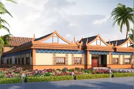 云南敖总的中式四合院，室内为做酒楼使用而设计，布局合理舒适图片