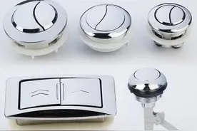 马桶上面的两个冲水按钮，你平时按都有啥讲究？知道这些更省水图片