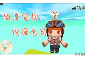 迷你世界：新版本自定义装备，教你做特殊效果的随身宠物图片