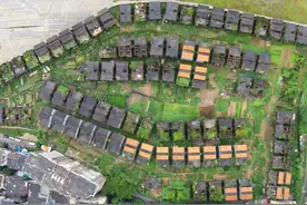 四川一座不起眼的城市，却隐藏了一处烂尾别墅区，至今复活无望图片