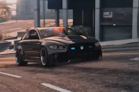 《GTA5》终极执法者DLC预告片！这车也太帅了，先来10辆再说图片