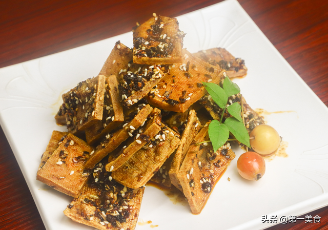 点“豆”成金，普普通通的豆腐干，经过这几步制成美味金不换