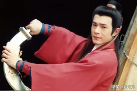 1997年TVB经典怀旧古龙武侠剧，古天乐颜值巅峰，梁小冰古装封后图片