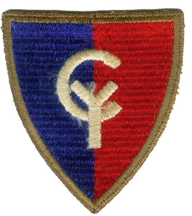 "黑豹师"美国陆军第36步兵师臂章第36步兵师1917年7月由得克萨斯州