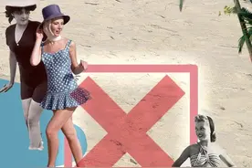 比基尼百年进化史：一枚核弹炸出了史上最性感的泳衣图片