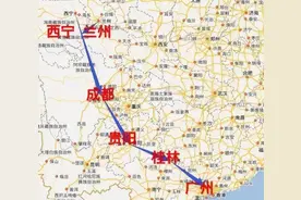 甘肃将迎来“超级高铁”，贯穿大西北直通广州，全长2216公里图片