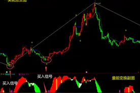 「珍藏指标」通达信一买就涨主图+量能转换，收割牛股必备神器图片