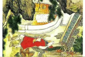 彩绘故事连环画：《武松打虎》刘继卣绘图片