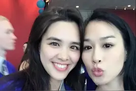 钟丽缇大女儿太惊艳，小雀斑搭配混血五官，年仅23岁穿搭却很大胆图片