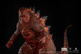 这款红莲哥斯拉简直太帅了图片