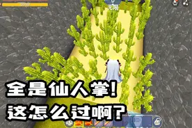 迷你世界：只有一滴血的冒险，穿梭在仙人掌里面，太刺激了！视频封面