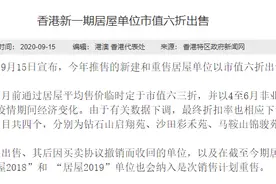 7千套房按市值6折出售，数万人蜂拥抢房图片