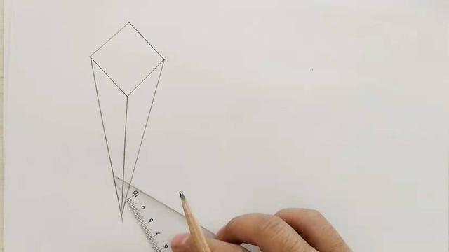 怎样画立体正方形（简单立体画教程）
