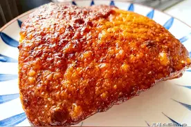 原来炸扣肉起泡有诀窍，只要记住这5点，颜色金黄，起泡出虎皮图片
