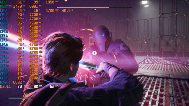 测试：《星球大战绝地：陨落的武士团》—GTX 1660 Ti甜点级流畅