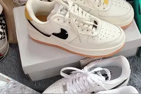 回头率超高的 Nike Air force1LoW黑黄断钩图片