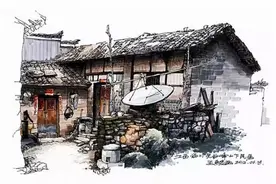 钢笔画有多美，充分表现出了钢笔画画种的隽永韵味图片