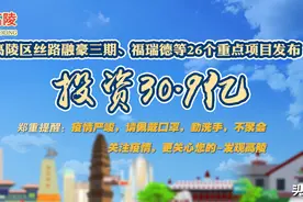 30.9亿！高陵区丝路融豪三期、福瑞德等26个重点项目发布！图片