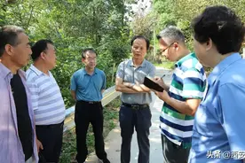 西安市人民检察院张民生检察长一行到唐付村检查指导脱贫攻坚工作图片