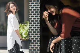 拯救单品：如何把甜美的“波点衫”穿出优雅通勤感？图片