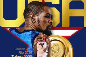 FIBA之王！梦之队第一大腿！这一次美国队长叫杜兰特图片