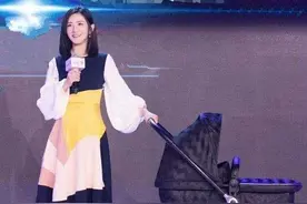 谢娜林心如不愧是辣妈，同接婴儿车代言气质不同，谢娜似小女孩图片