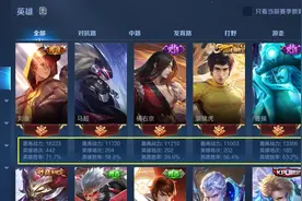 王者荣耀：野王有多低调？九个万战英雄，结果连县级称号都没有图片